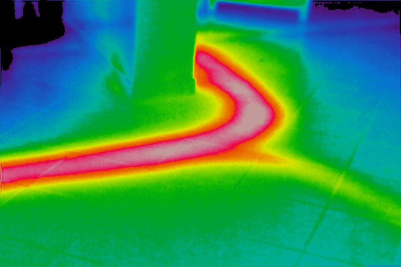 Termografia impianto riscaldamento